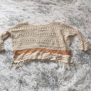 Free people cover up/going out shirt